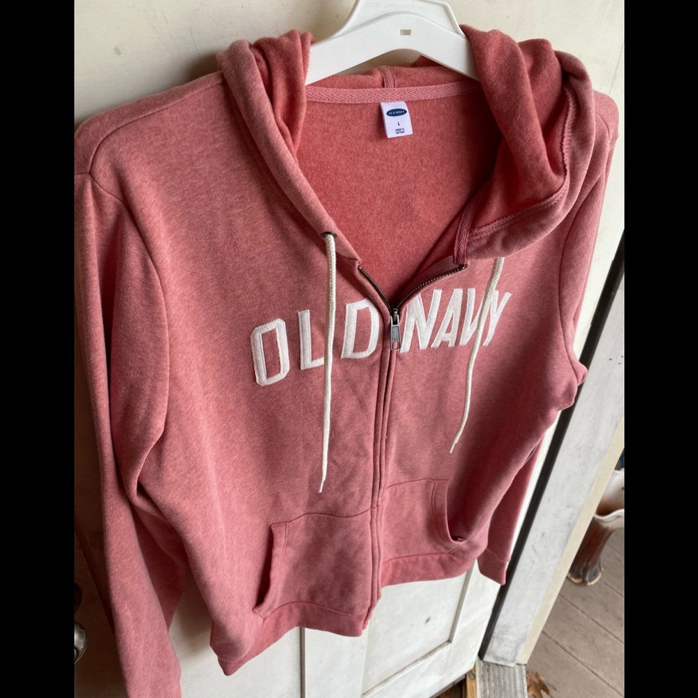 NWOT Old Navy zip up sweatshirt size L